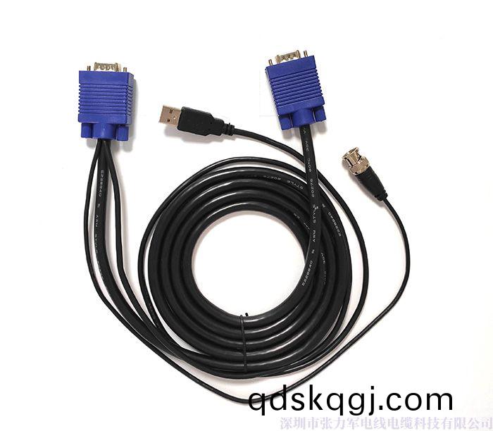 OEM定(ding)製 KVM/KVM+USB+BNC帶螺